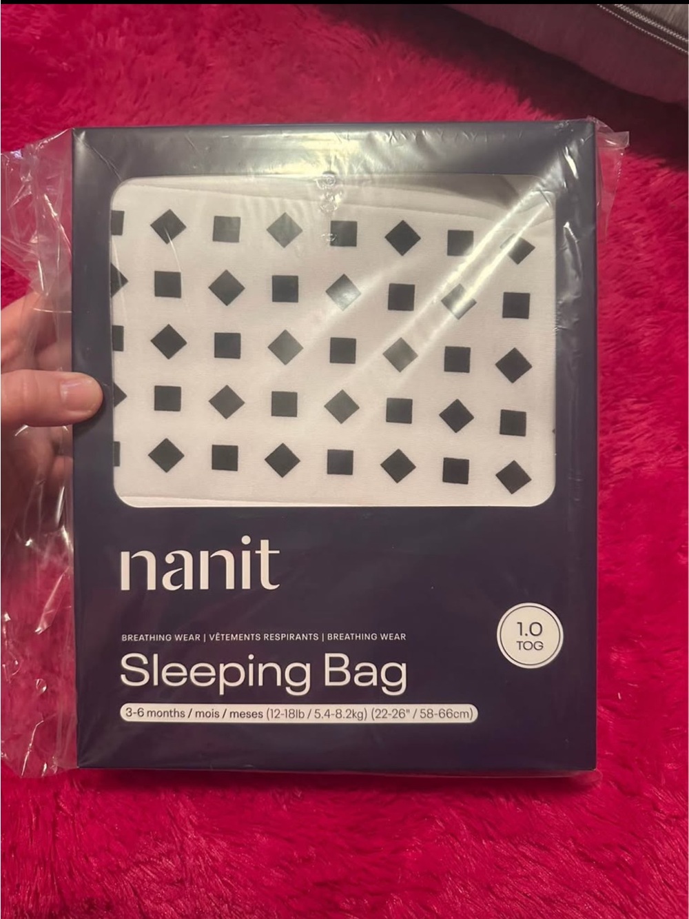 Nanit Breathing Wear Sleeping Bag - 3-6 Mo.